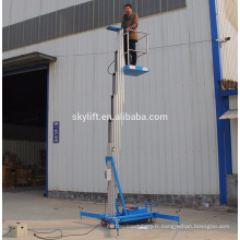 ascenseur de travail d&#39;un homme en aluminium mobile